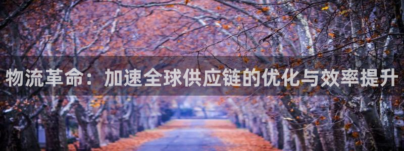 超凡国际退款教程：物流革命：加速全球